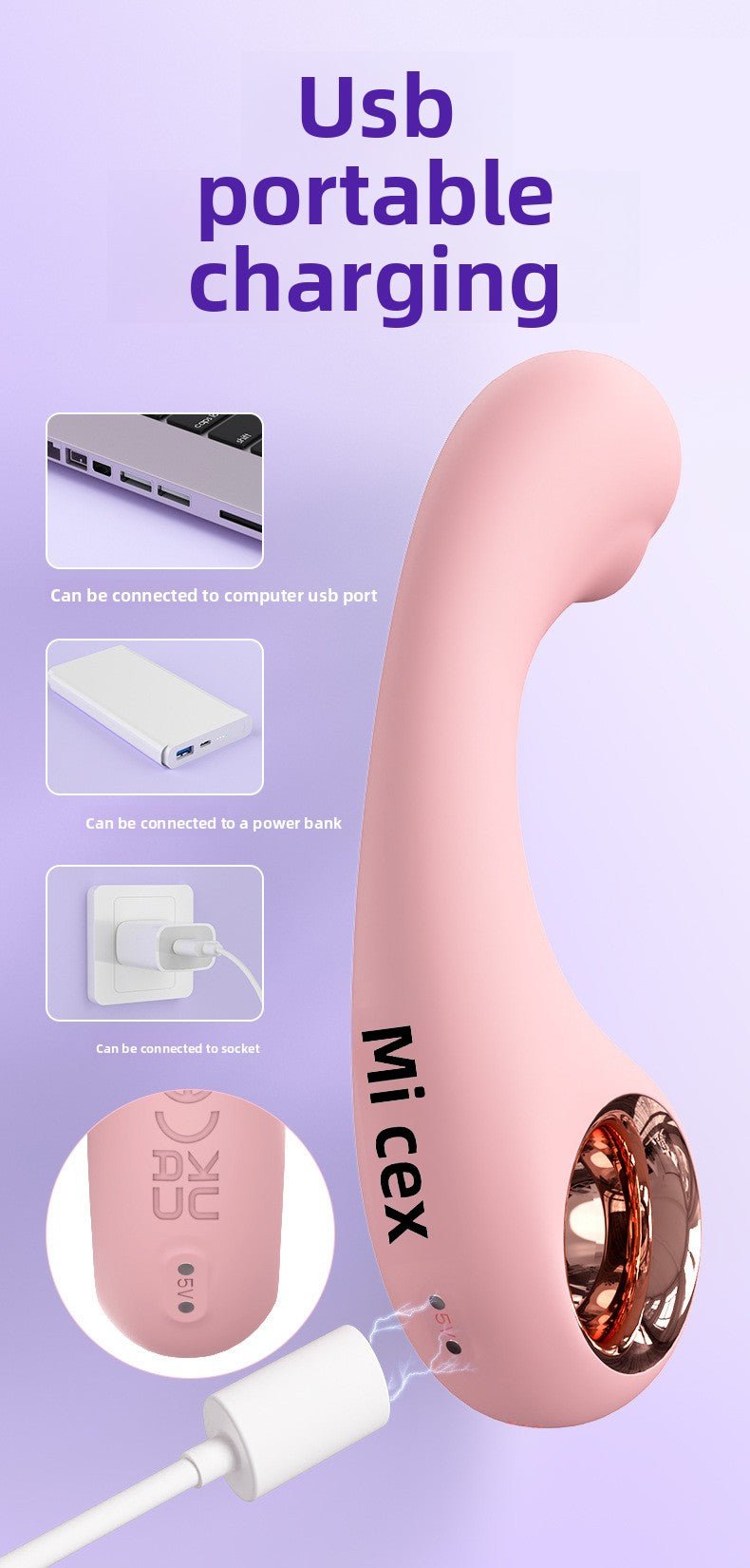 Portable Mini G - Spot Vibrators for Quick Climax - EaseMode Wellness