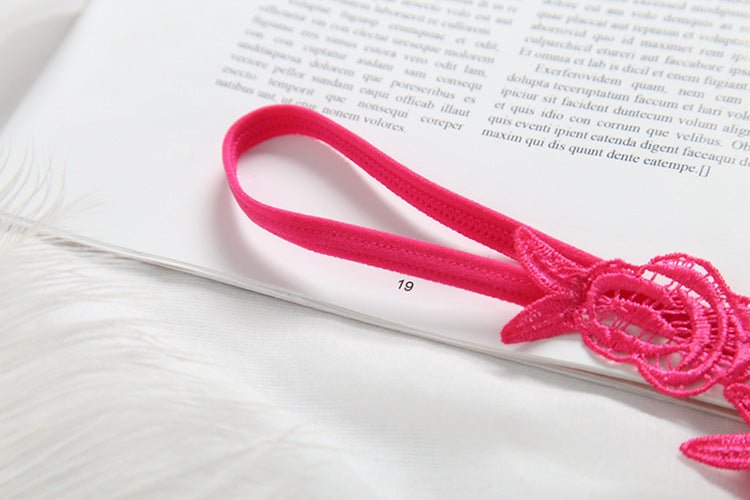 性感刺绣珍珠丁字裤低腰透视款式 - EaseMode Wellness