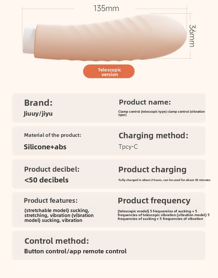姬欲夹控炮机震动棒女生情性趣工具成年人用品入体自慰器性爱玩具 - EaseMode Wellness