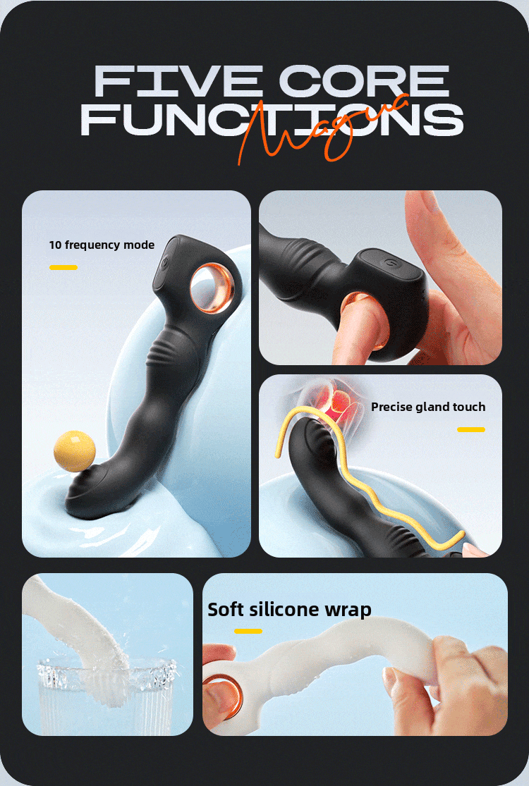 前列腺按摩器 - 男性愉悦体验提升 - EaseMode Wellness