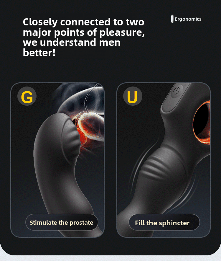 前列腺按摩器 - 男性愉悦体验提升 - EaseMode Wellness