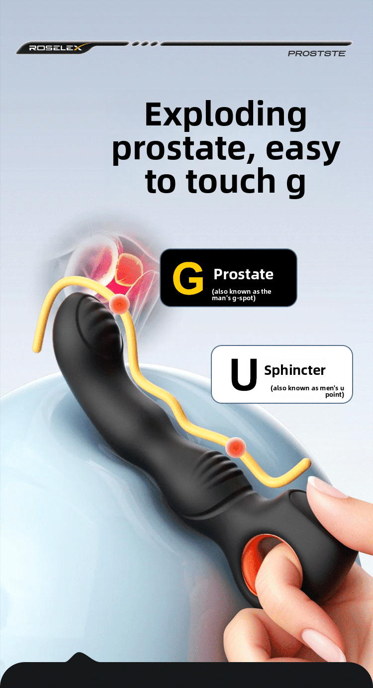 前列腺按摩器 - 男性愉悦体验提升 - EaseMode Wellness