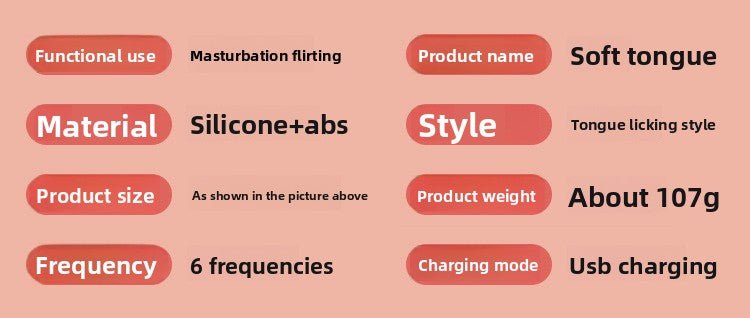 Realistic Tongue Vibrator for Licking and Suction - EaseMode Wellness