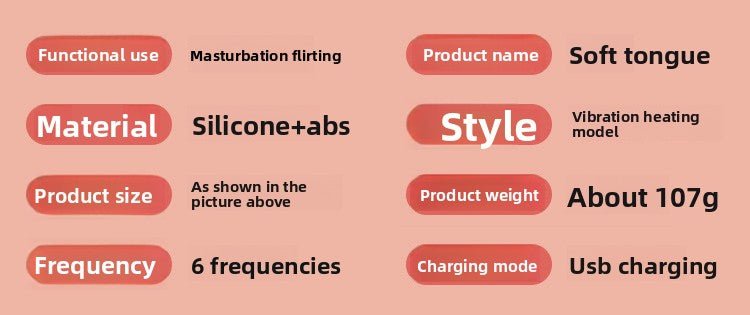 Realistic Tongue Vibrator for Licking and Suction - EaseMode Wellness