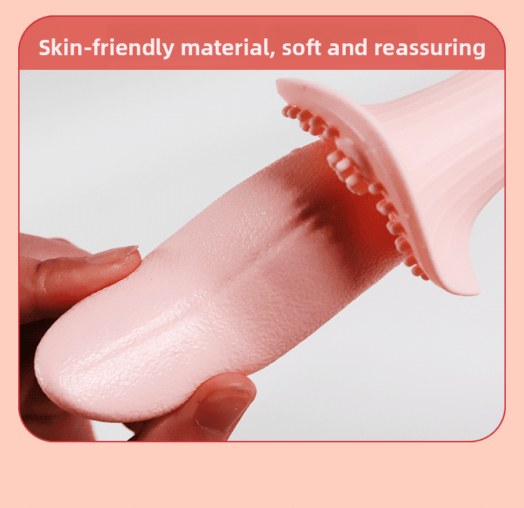 Realistic Tongue Vibrator for Licking and Suction - EaseMode Wellness