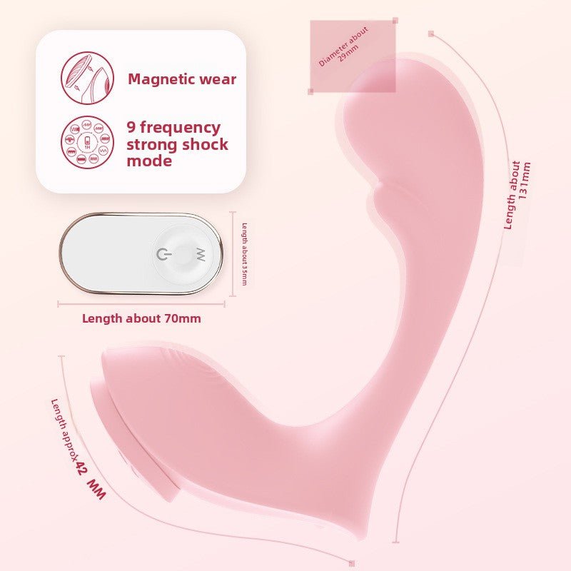 Remote Control Vibrator for Women - Discreet Wearable Toy - EaseMode Wellness