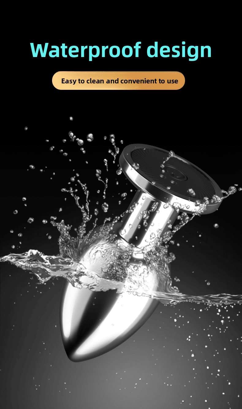 Remote Controlled Metal Vibrating Anal Plug for Prostate Massage - EaseMode Wellness