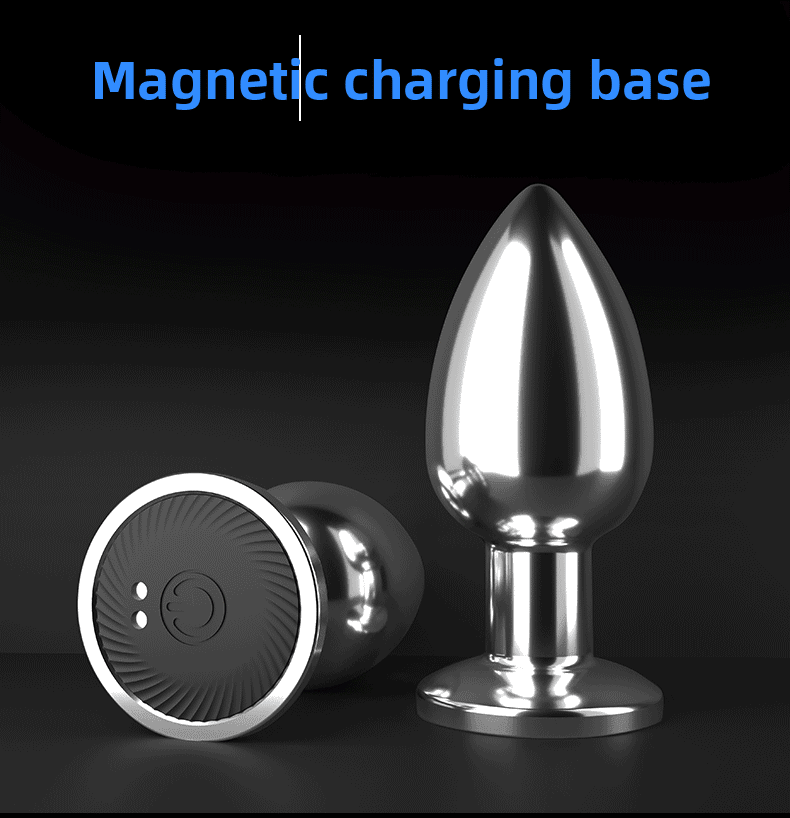 Remote Controlled Metal Vibrating Anal Plug for Prostate Massage - EaseMode Wellness