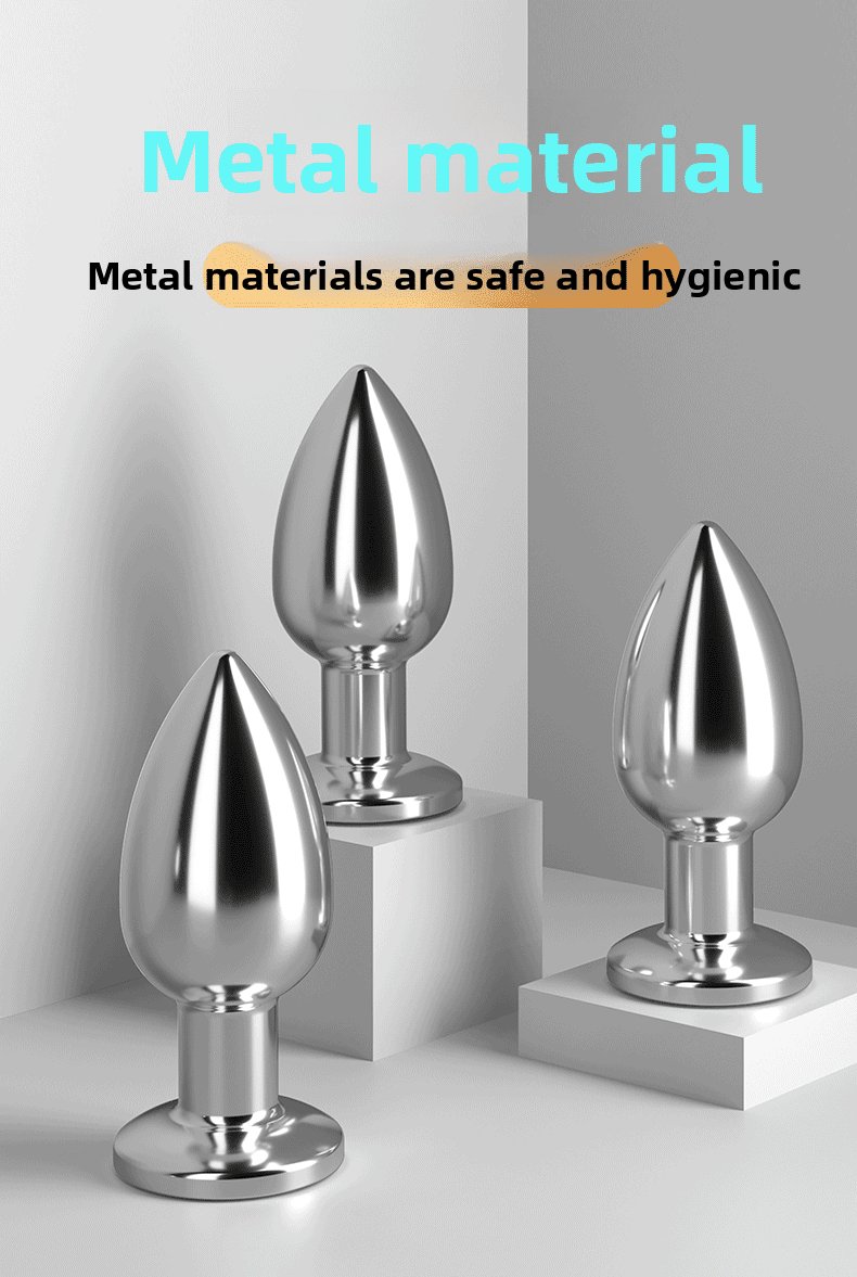 Remote Controlled Metal Vibrating Anal Plug for Prostate Massage - EaseMode Wellness