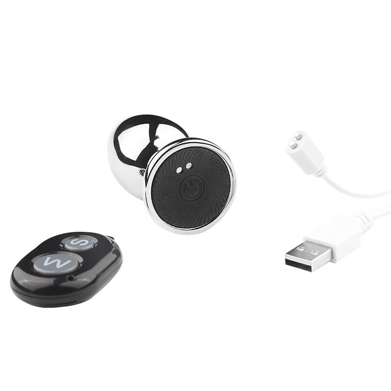Remote Controlled Metal Vibrating Anal Plug for Prostate Massage - EaseMode Wellness