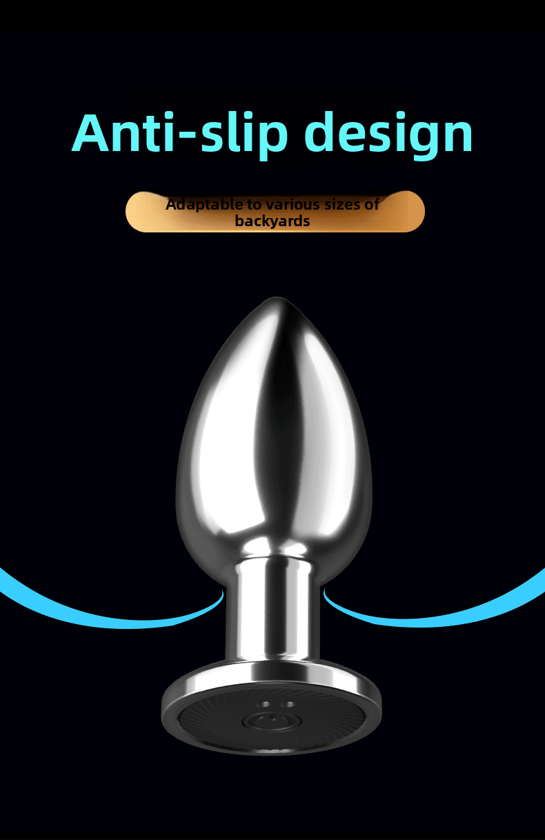 Remote Controlled Metal Vibrating Anal Plug for Prostate Massage - EaseMode Wellness