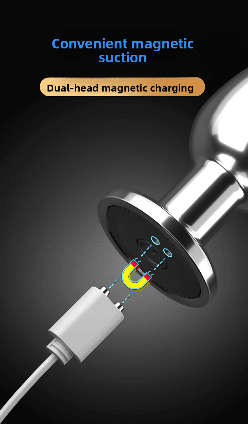 Remote Controlled Metal Vibrating Anal Plug for Prostate Massage - EaseMode Wellness