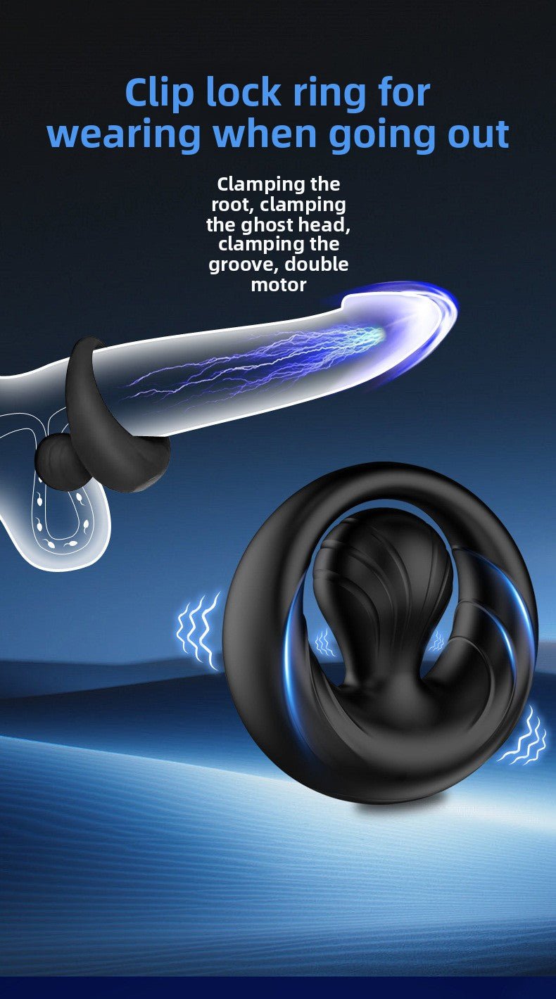 Semen Locking Ring Vibration Set for Couples - EaseMode Wellness