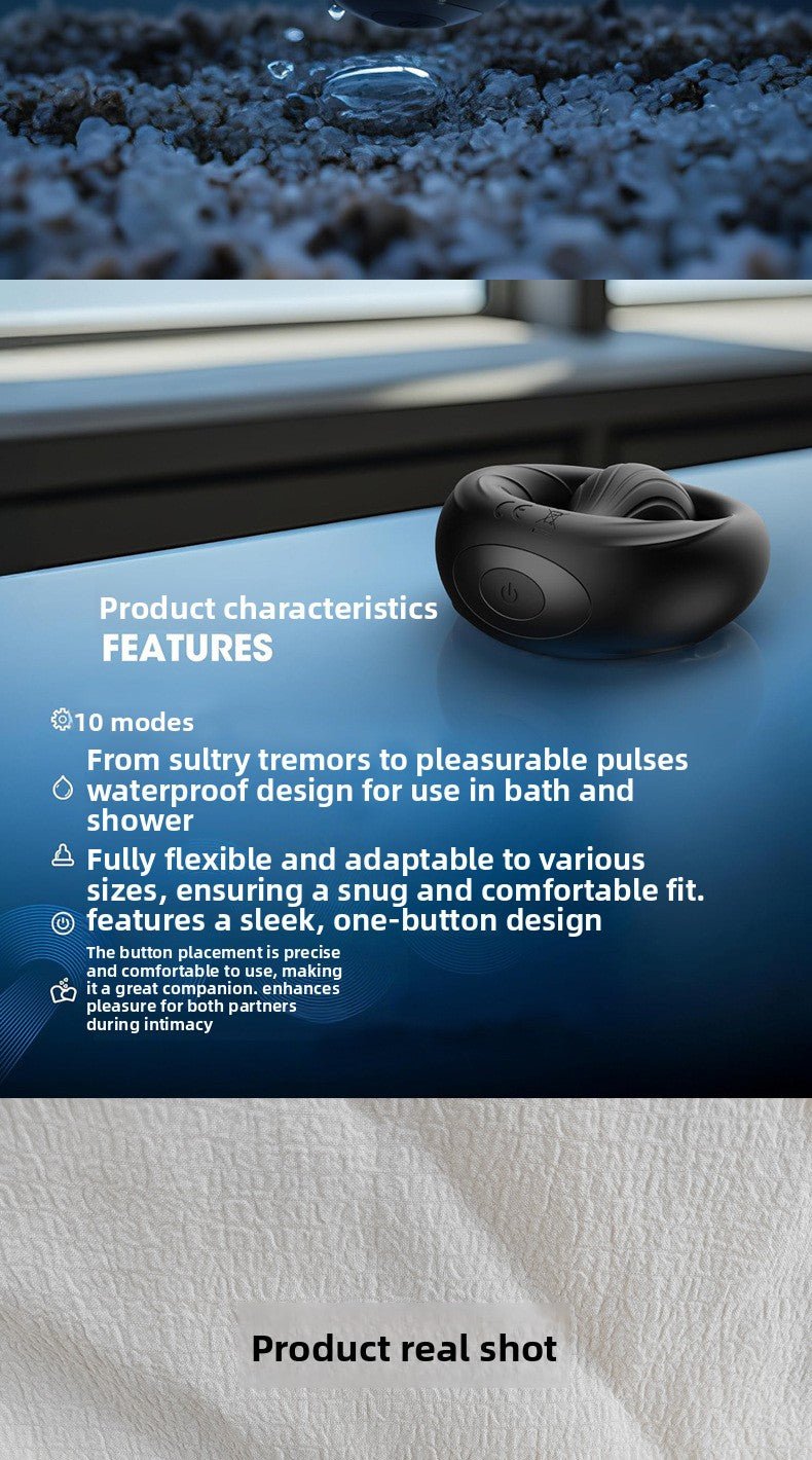 Semen Locking Ring Vibration Set for Couples - EaseMode Wellness