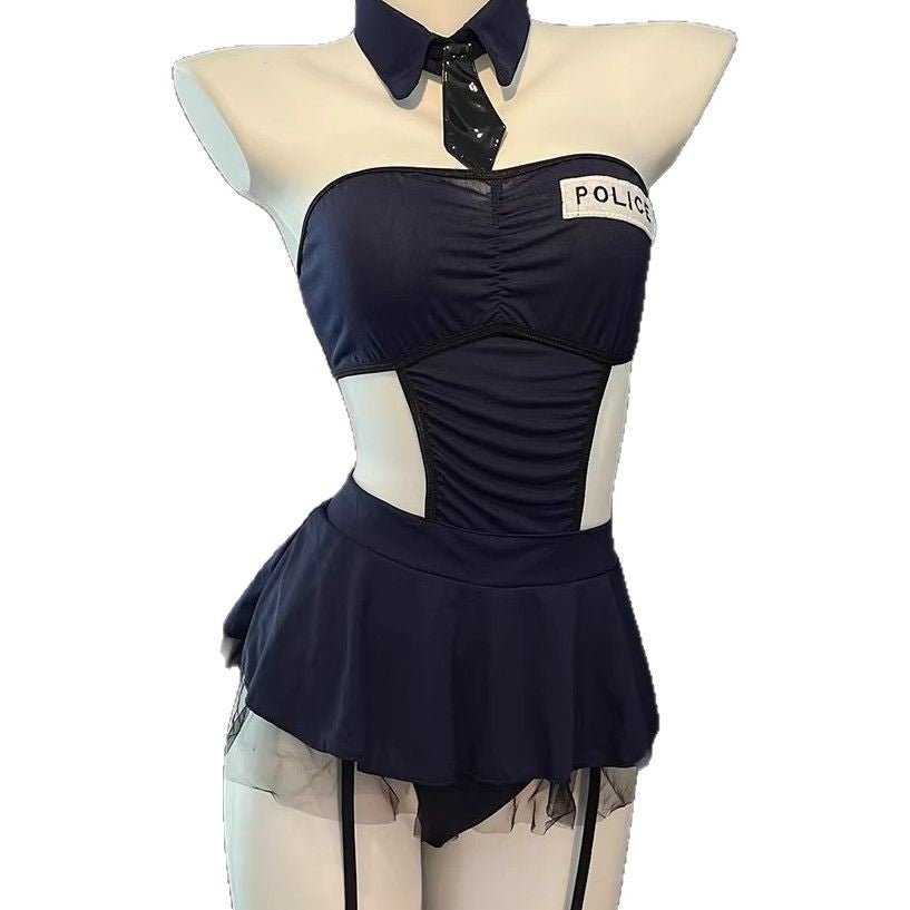 Sexy Police Costume Lingerie for Roleplay and Fun - EaseMode Wellness