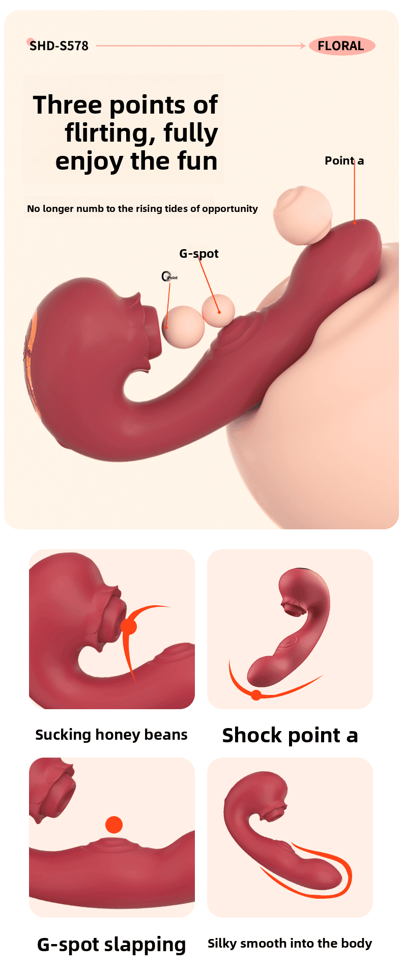 Suction Vibrator for Clitoral Stimulation and Pleasure - EaseMode Wellness