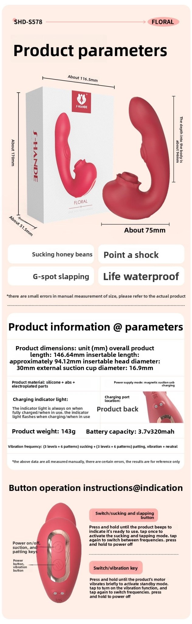 Suction Vibrator for Clitoral Stimulation and Pleasure - EaseMode Wellness