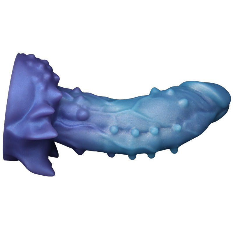 Textured Silicone Dildo - Premium Pleasure Toy - EaseMode Wellness