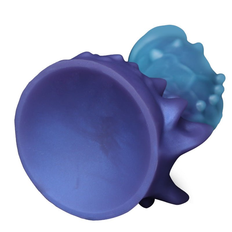 Textured Silicone Dildo - Premium Pleasure Toy - EaseMode Wellness