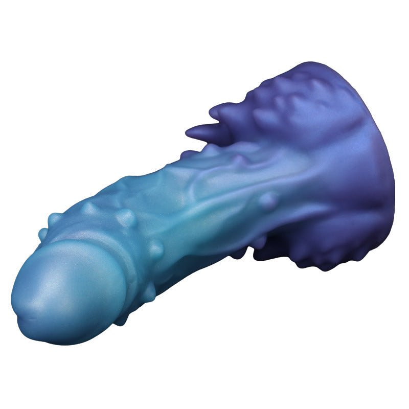 Textured Silicone Dildo - Premium Pleasure Toy - EaseMode Wellness