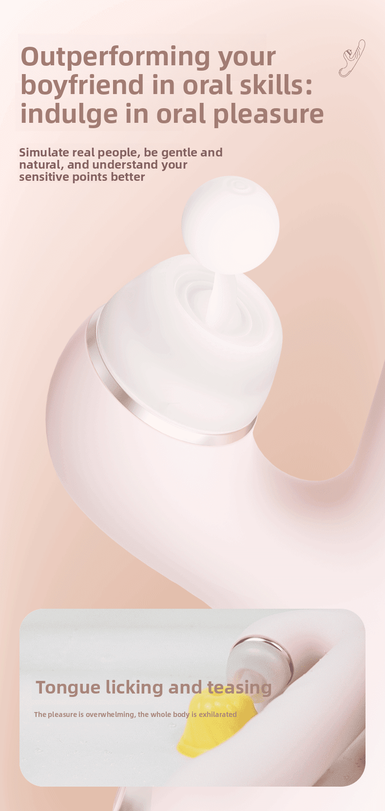 Tongue Licking Vibrator for Women – EaseMode Wellness - EaseMode Wellness