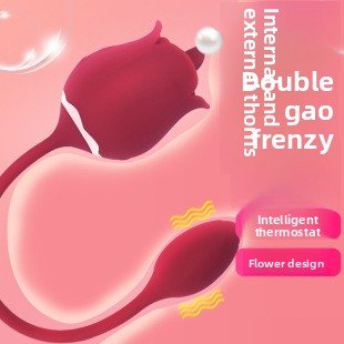 Triple Motor Vibrator for Women - Rose Design - EaseMode Wellness