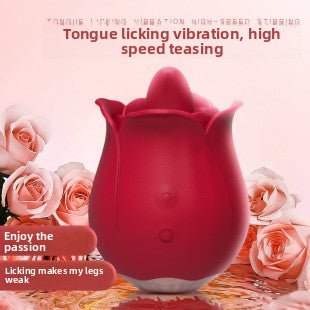 Triple Motor Vibrator for Women - Rose Design - EaseMode Wellness