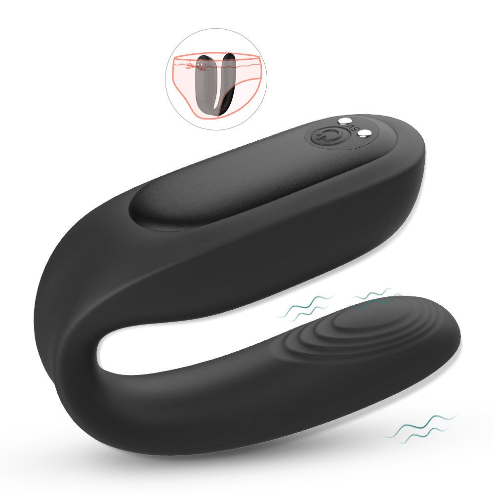 Wearable U - Shape Vibrator Remote Control for Pleasure - EaseMode Wellness