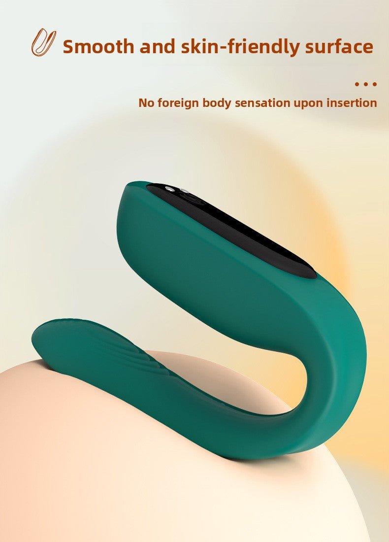 Wearable U - Shape Vibrator Remote Control for Pleasure - EaseMode Wellness