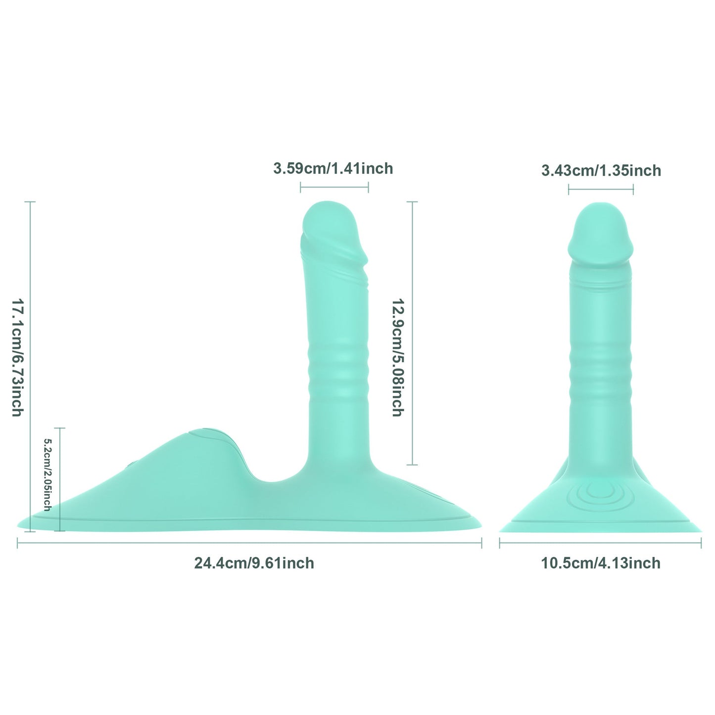 Wearable Vibrator - Cushion - Type Intimate Massager for Couples - EaseMode Wellness
