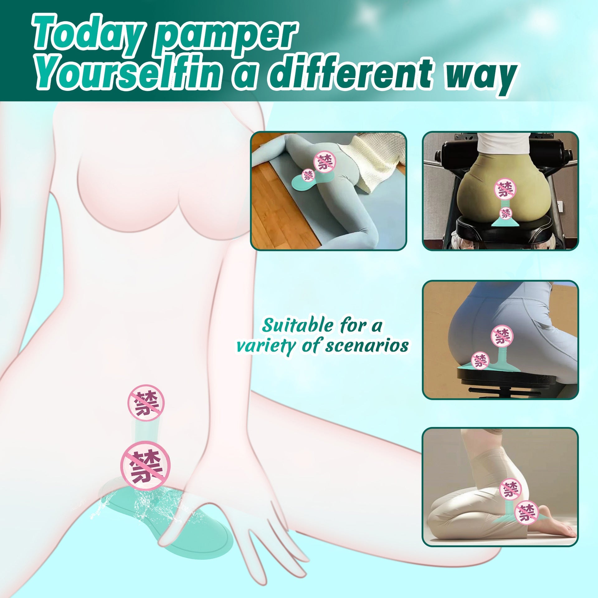 Wearable Vibrator - Cushion - Type Intimate Massager for Couples - EaseMode Wellness