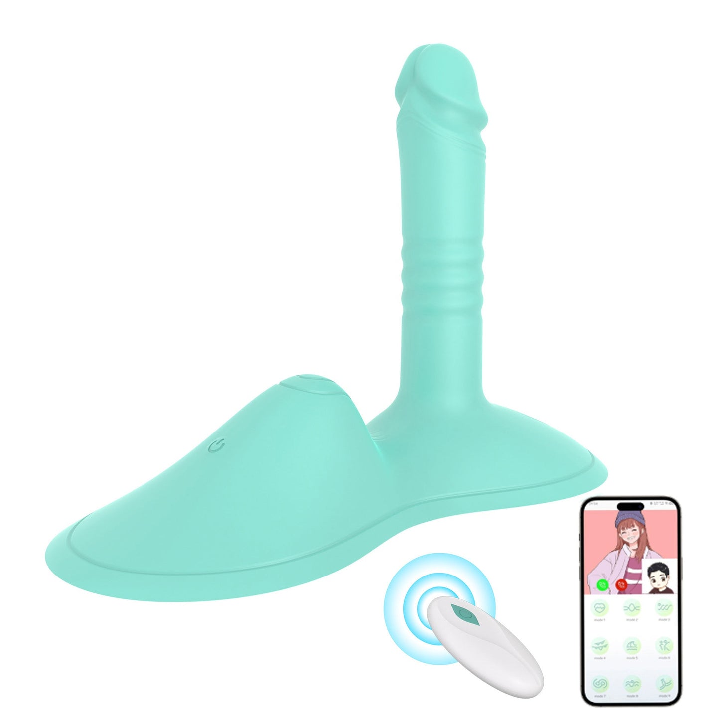 Wearable Vibrator - Cushion - Type Intimate Massager for Couples - EaseMode Wellness