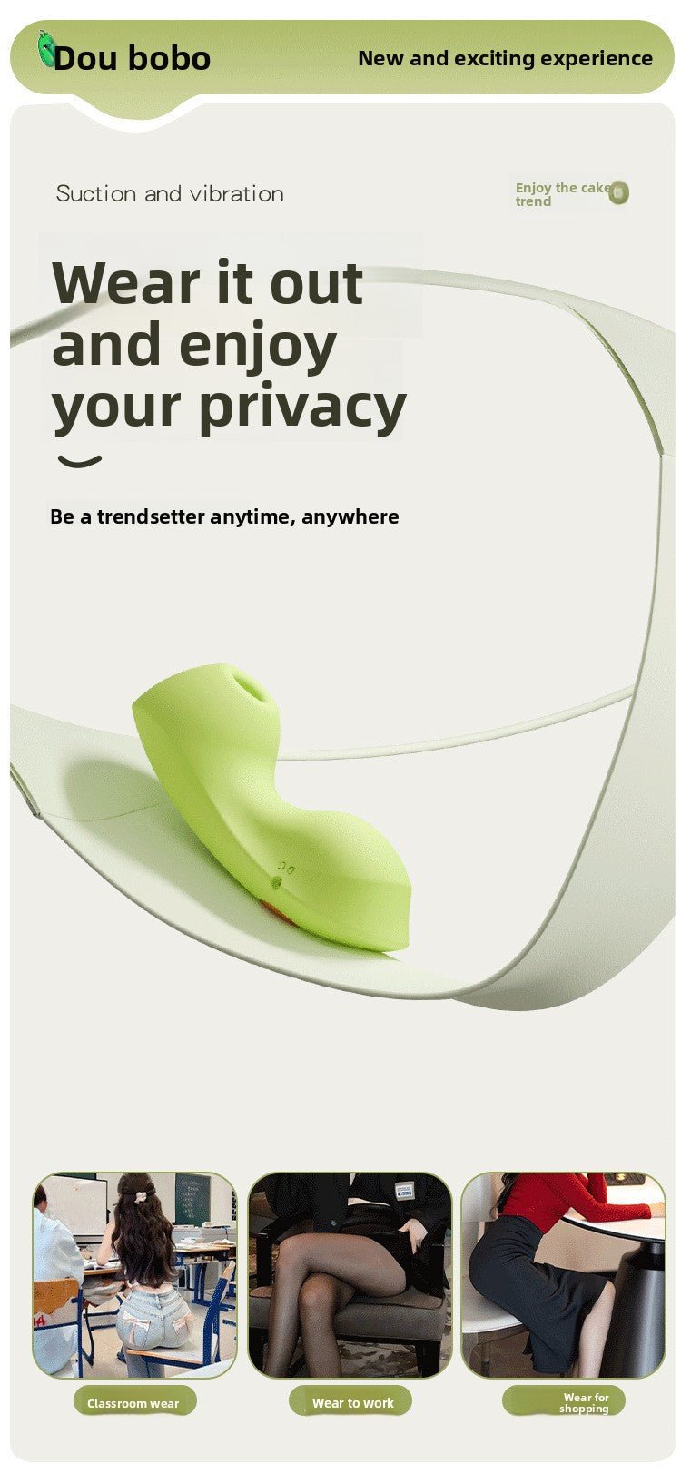 Wearable Vibrator with APP Control for Discreet Training - EaseMode Wellness