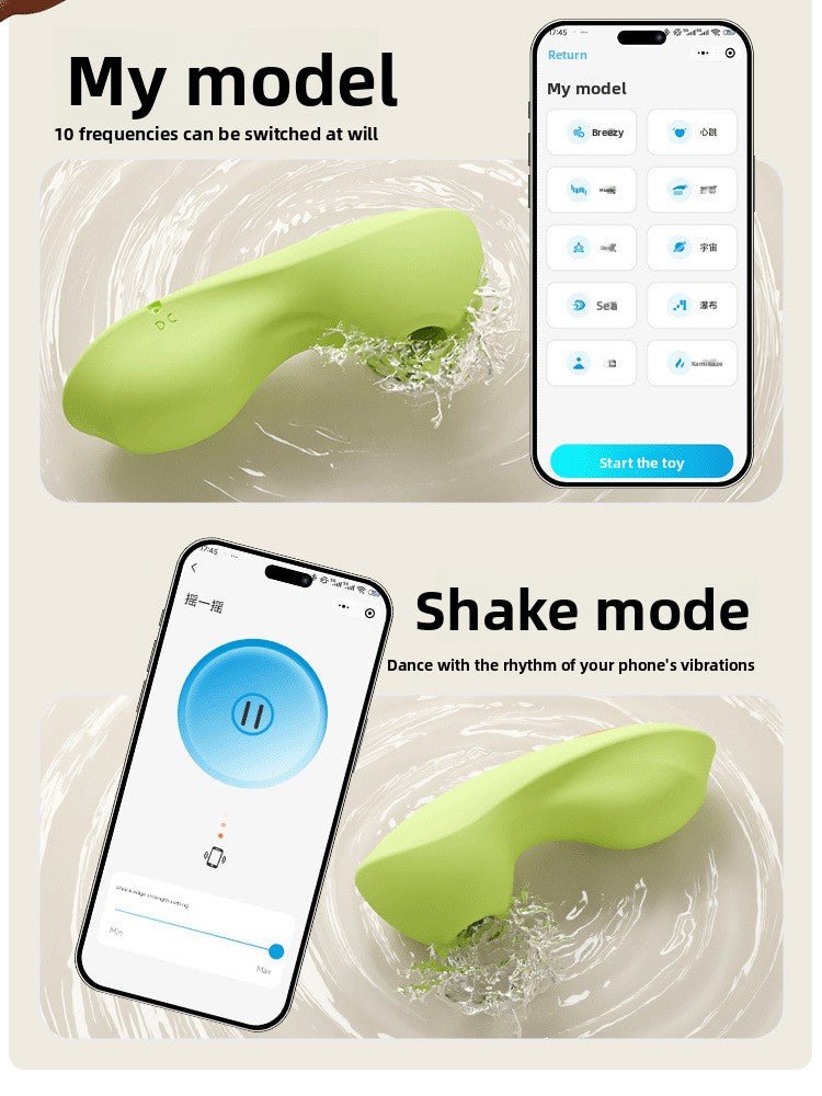 Wearable Vibrator with APP Control for Discreet Training - EaseMode Wellness