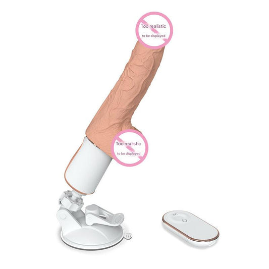 Wireless Heating Thrusting Vibrator for Intimate Pleasure - EaseMode Wellness